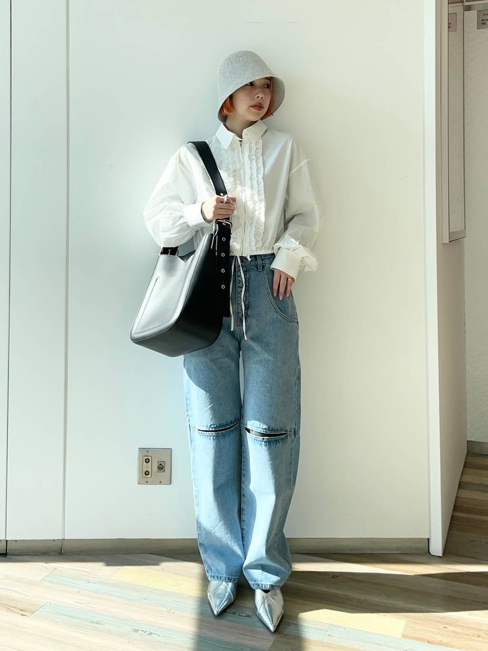 JEANASIS デニムフリルレギュラーシャツ 楽天市場】【SALE／20%OFF】デニムフリルレギュラーシャツ
