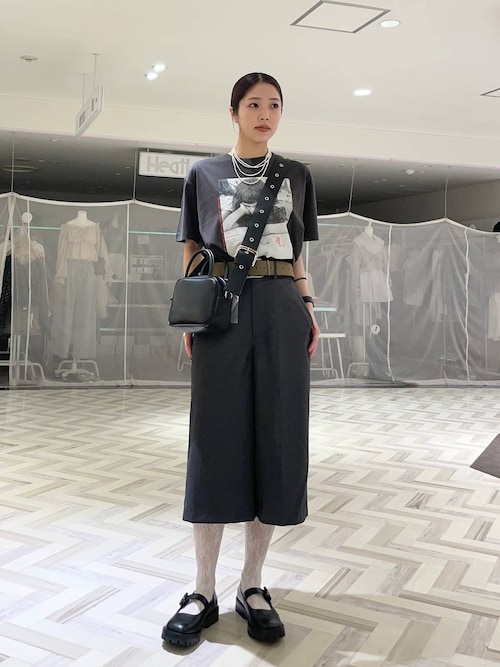 gamsaです セール】【eL】Wide Half Pants/287441（スラックス）｜eL（エル