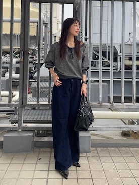 「個性派」｜フィーさん（レディース・165cm）の秋コーディネート