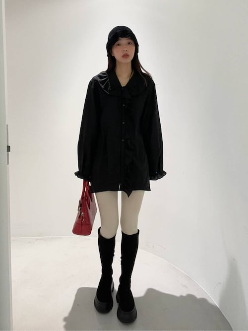 セール】【抗菌防臭テープ付き】WAVYストレッチロングブーツ/597839