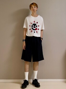 「ADANS（アダンス）のアイテム」を使った、Honeyさん（メンズ・176cm）の夏コーディネート