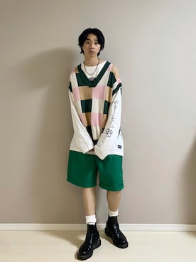 Honeyさん(メンズ・176cm)の夏コーディネート