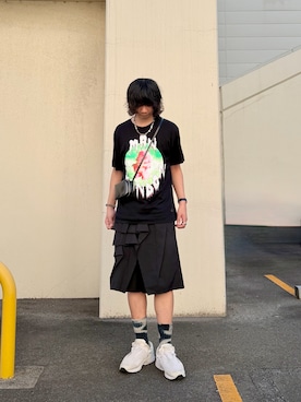 「TAAKK（ターク）のアイテム」を使った、Honeyさん（メンズ・176cm）の夏コーディネート