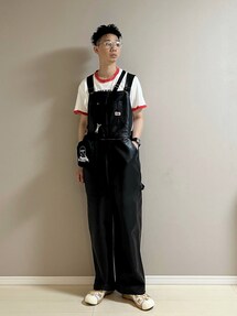 【FREAK'S STORE】 BIGMAC別注　PUレザーオーバーオール BIGMAC FREAK'S STORE ビッグマック フリークスストア 別注 PU