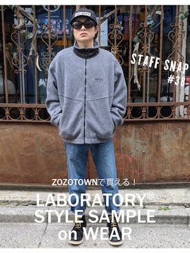 「Eddie Bauer（エディーバウアー）のアイテム（ジャケット/アウター）」を使った、LABORATORY®さん（メンズ・175cm）の秋コーディネート