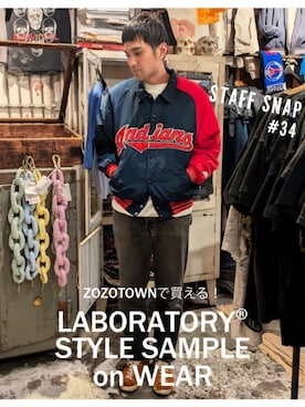 LABORATORY®さん（メンズ・175cm）の秋コーディネート