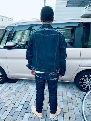 02KF｜Nudie Jeansのデニムパンツを使ったコーディネート - WEAR