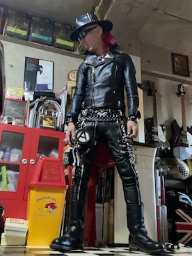 「OAKLEY（オークリー）のアイテム」を使った、Takaya さん（メンズ・172cm）の冬コーディネート