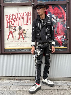 「アイテム（ジャケット/アウター）」を使った、Takaya さん（メンズ・172cm）の秋コーディネート