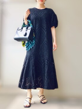 希々さん（レディース・157cm）の春コーディネート