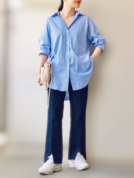 希々さん（レディース・157cm）の春コーディネート