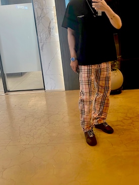 「IWC（インターナショナルウォッチカンパニー）のアイテム（アナログ腕時計）」を使った、Ryu🇰🇷さん（メンズ・174cm）の夏コーディネート