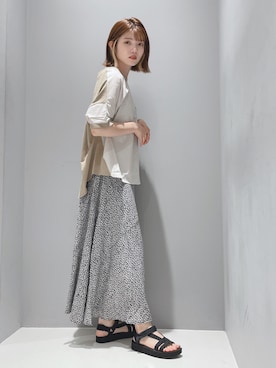 hikaruさん（レディース・160cm）の夏コーディネート