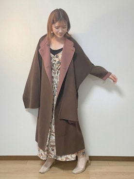 「Lily Brown」｜「アイテム（その他）」を使った、hikaruさん（レディース・160cm）の秋コーディネート