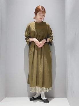 hikaruさん（レディース・160cm）の秋コーディネート