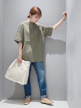 hikaruさん（レディース・160cm）の夏コーディネート