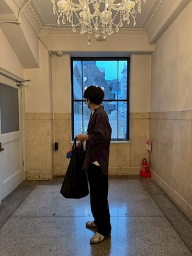 「TODAYFUL（トゥデイフル）のアイテム（シャツ/ブラウス）」を使った、Ｕさん（メンズ・178cm）の秋コーディネート