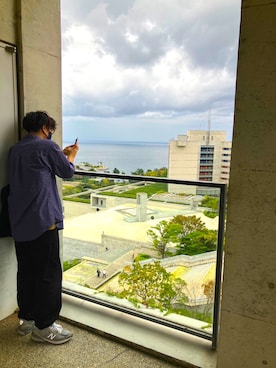 「ESSAY（エッセイ）のアイテム（トップス）」を使った、Ｕさん（メンズ・178cm）の秋コーディネート