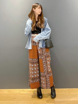 「RAG MACHINE（ラグマシーン）のアイテム（ジャケット/アウター）」を使った、nahoさん（レディース・166cm）の夏コーディネート