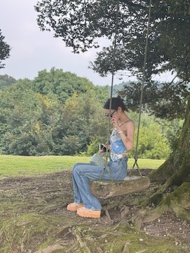 「CHANEL（シャネル）のアイテム（バッグ）」を使った、renさん（レディース・166cm）の冬コーディネート