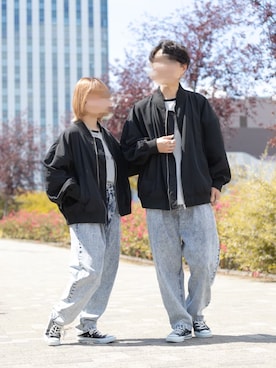 「pairpair」｜「アイテム（ジャケット/アウター）」を使った、pairpairさん（レディース・160cm）の秋コーディネート