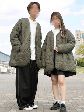 「pairpair」｜「アイテム（ジャケット/アウター）」を使った、pairpairさん（レディース・160cm）の秋コーディネート