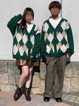 pairpairさん（レディース・160cm）の秋コーディネート