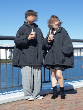 「pairpair」｜「アイテム（ジャケット/アウター）」を使った、pairpairさん（レディース・160cm）の秋コーディネート