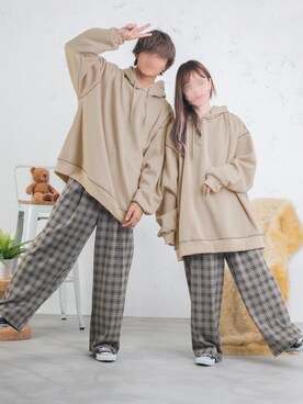 「pairpair」｜pairpairさん（レディース・160cm）の秋コーディネート