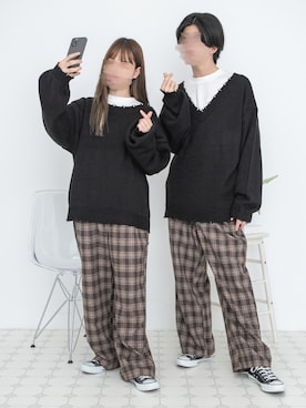 「pairpair」｜pairpairさん（レディース・160cm）の秋コーディネート