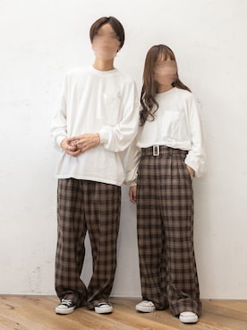 「pairpair」｜pairpairさん（レディース・160cm）の秋コーディネート