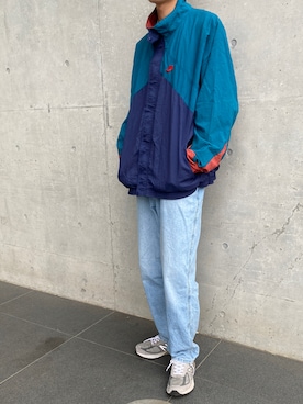「NIKE（ナイキ）のアイテム（ナイロンジャケット）」を使った、DAIさん（メンズ・178cm・20代）の春コーディネート