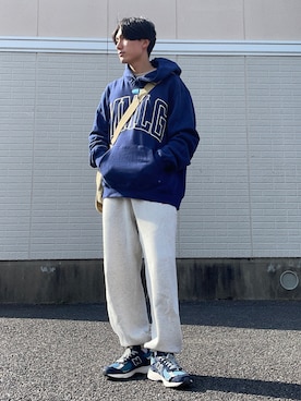 「ROTHCO（ロスコ）のアイテム（バッグ）」を使った、DAIさん（メンズ・178cm）の秋コーディネート