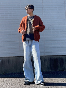 「ドレスシューズ」｜「アイテム（ローファー）」を使った、DAIさん（メンズ・178cm）の秋コーディネート
