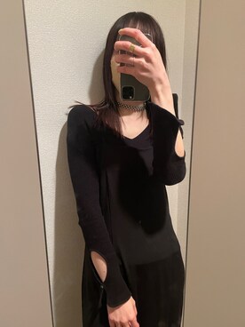 藤井さん（レディース・166cm）の冬コーディネート