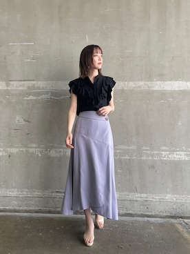 藤井さん（レディース・166cm）の夏コーディネート