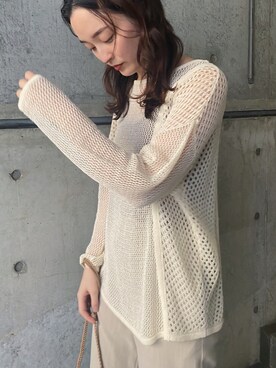 藤井さん（レディース・166cm）の春コーディネート