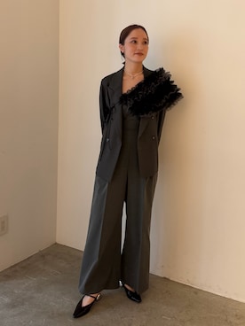 藤井さん（レディース・167cm）の秋コーディネート