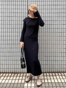 藤井さん（レディース・167cm）の秋コーディネート