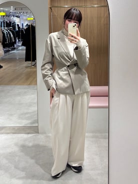 藤井さん（レディース・166cm）の冬コーディネート