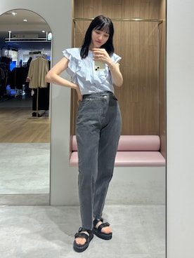 藤井さん（レディース・166cm）の夏コーディネート