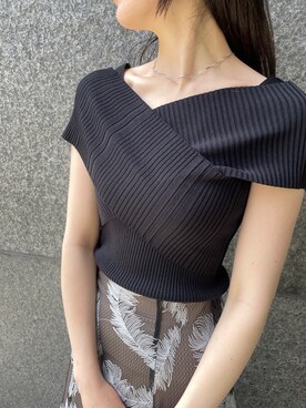 藤井さん（レディース・166cm）の春コーディネート