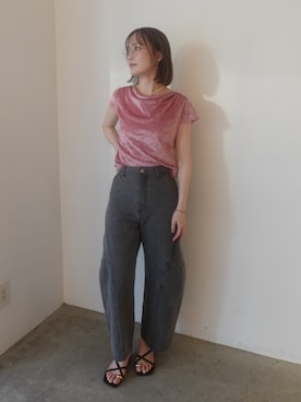 藤井さん（レディース・167cm）の夏コーディネート
