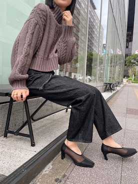 藤井さん（レディース・166cm）の秋コーディネート