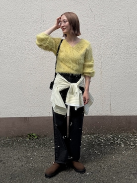藤井さんのコーディネート