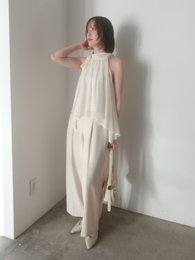 藤井さん(レディース・167cm)の夏コーディネート