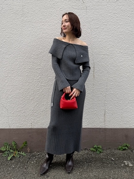 藤井さん（レディース・167cm）の秋コーディネート