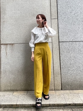 藤井さん（レディース・166cm）の夏コーディネート