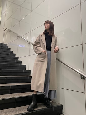 藤井さん（レディース・166cm）の冬コーディネート