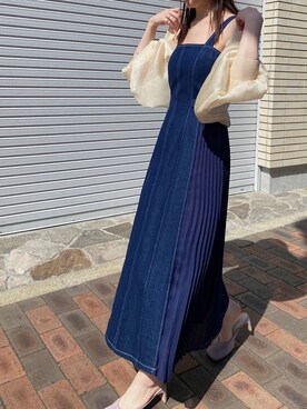 藤井さん（レディース・166cm）の春コーディネート